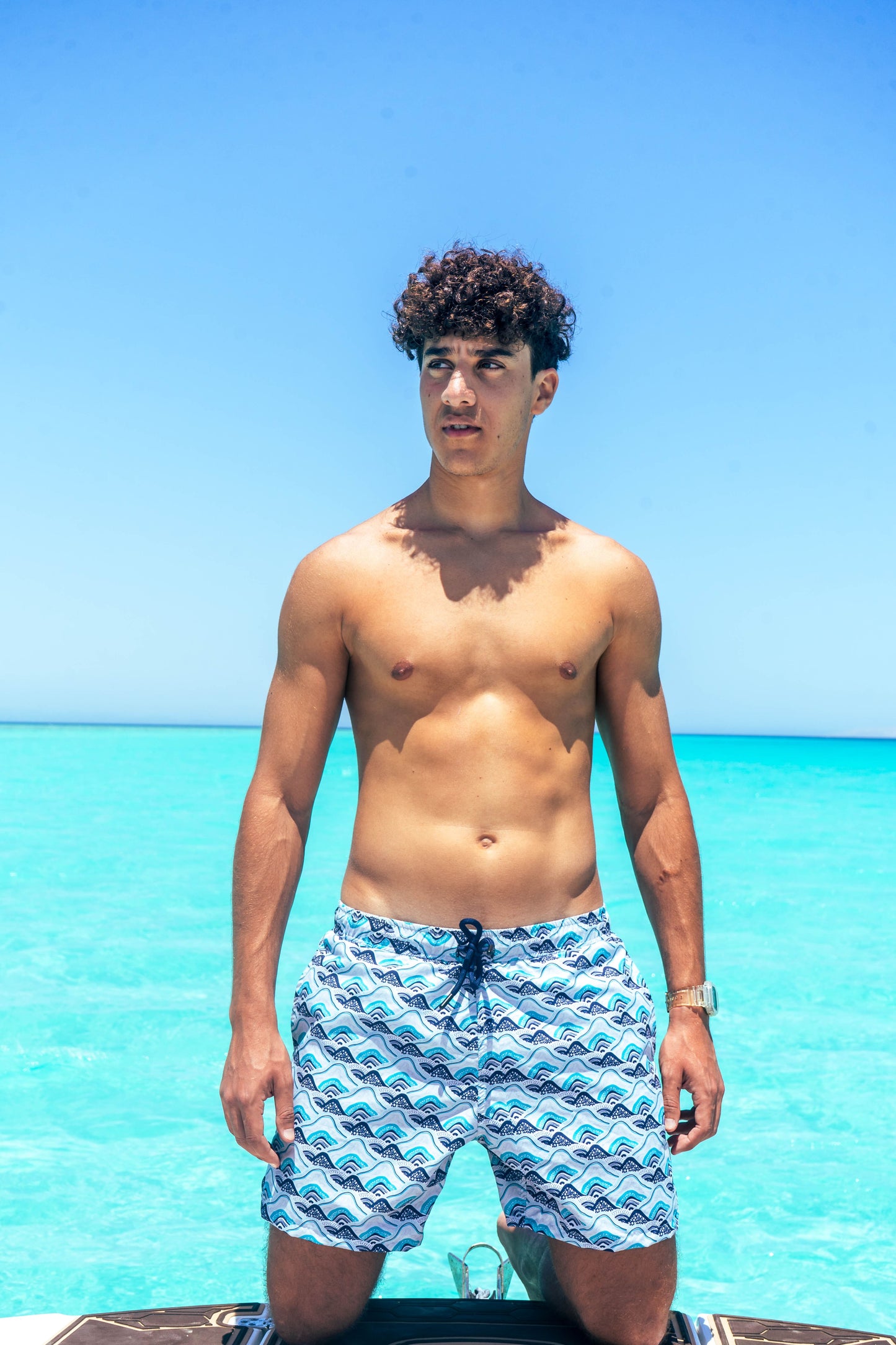 Amwaj Swim Shorts - Adults