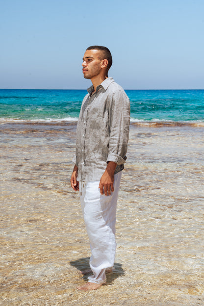 Sailor Stripe Linen Shirt