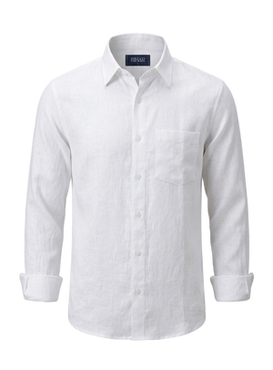 White Linen Shirt