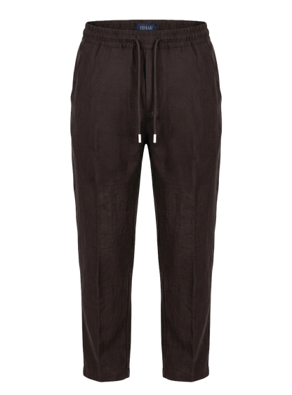 Espresso Linen Trousers