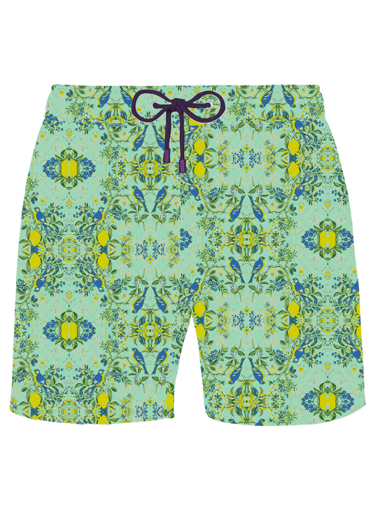Lemon Delight Swim Shorts - Adults