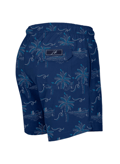 Navy Pescador Swim Shorts - Adults