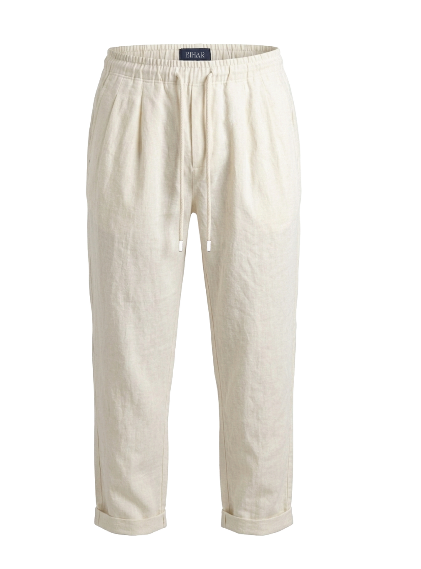 Cream Linen Trousers (Heavyweight)