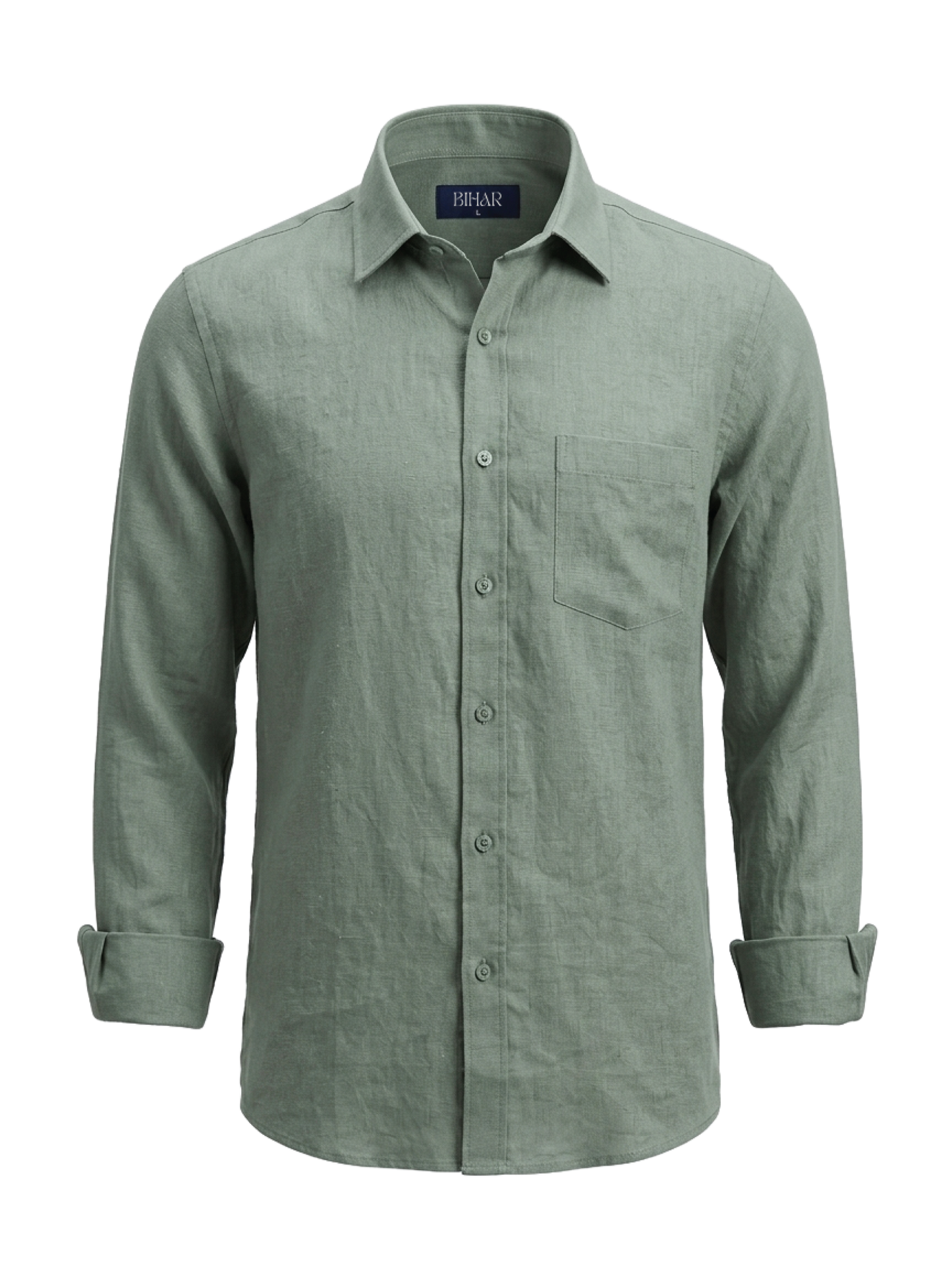 Sage Linen Shirt