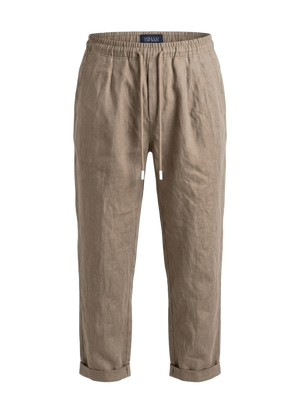 Tan Linen Trousers