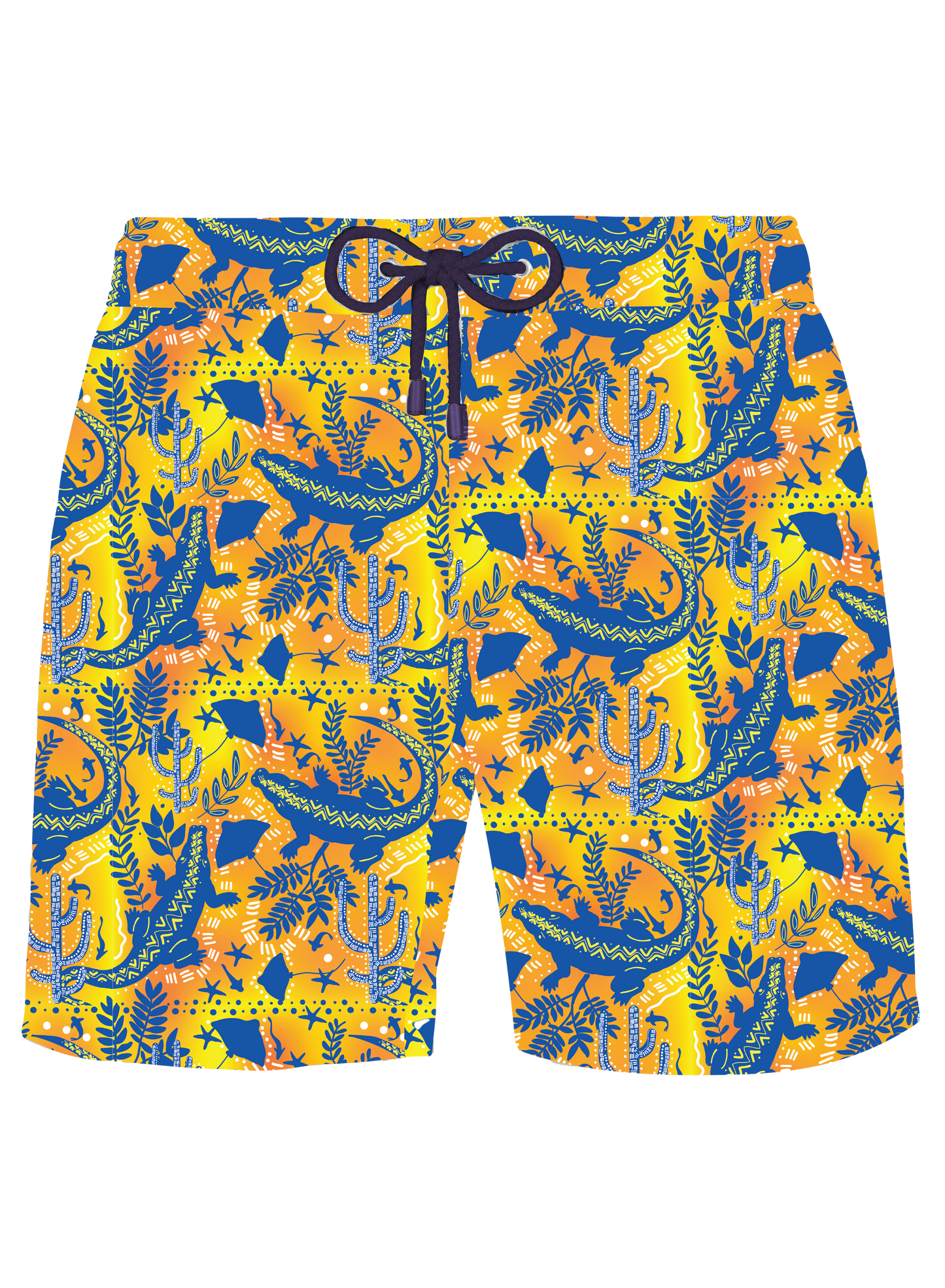 Cacti Croc Swim Short - Adults