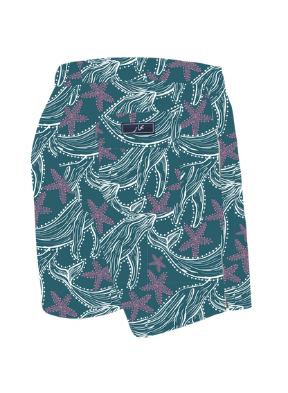 Whale Tide Swim Shorts - Adults